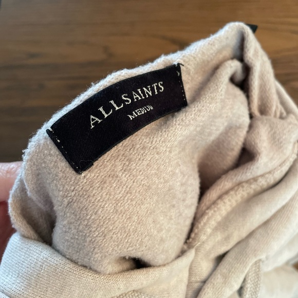 All Saints Tan Hoodie - Picture 2 of 2